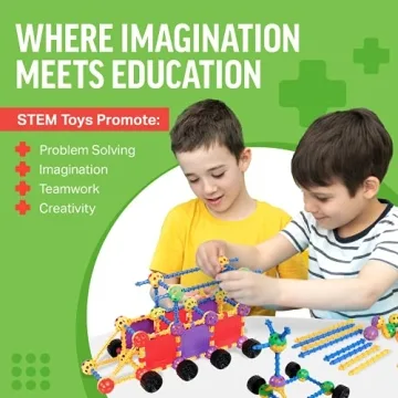 STEM Master Educational Building Blocks Kit for Kids
