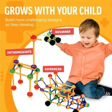 STEM Master Educational Building Blocks Kit for Kids