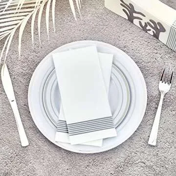 LITOPAK 200 Pack Guest Towels for Events and Weddings