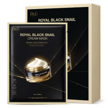 Dr.G Royal Black Snail Cream Mask - Hydrating K-Beauty Masks
