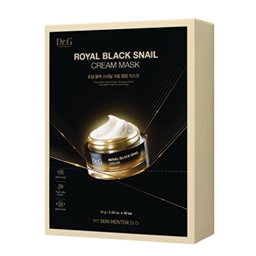 Dr.G Royal Black Snail Cream Mask - Hydrating K-Beauty Masks