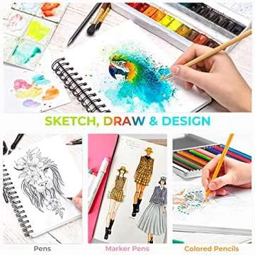 Ohuhu Mix Media Pad - Quality Paper for Artists