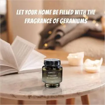 Car Air Freshener, Gel Odor Eliminator, Made with Natural Essential Oils, Deodorizer in Bathrooms, Cars, Boats, RVs，Office, Holiday for Family and Friends-5.3oz - Encounter