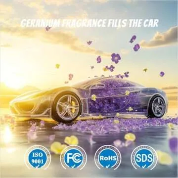 Car Air Freshener, Gel Odor Eliminator, Made with Natural Essential Oils, Deodorizer in Bathrooms, Cars, Boats, RVs，Office, Holiday for Family and Friends-5.3oz - Encounter