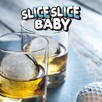 Shanker Golf Ball Ice Cube Tray for Unique Drinks