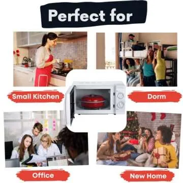 MACONEE Microwave Frying Pan Skillet, Grill & Crisper Pan with Lid Allows You to Fry, Sizzle, and Brown Foods in the Microwave, Micro Cookware for Grilling, Reheating, and Cooking a Variety of Dishes