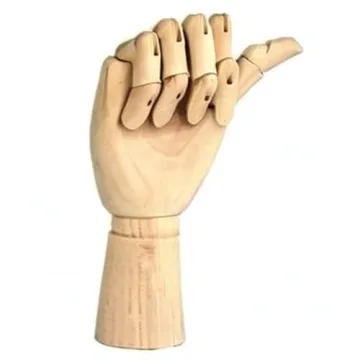 TAPBULL 10" Wooden Hand Manikin for Artists Photographers