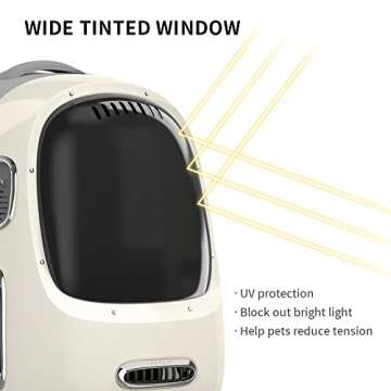 Airline-Approved PETKIT Cat Backpack with Fan & Light