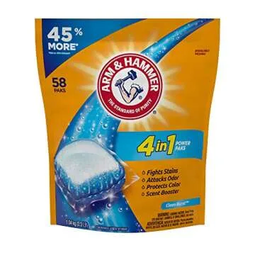 Arm & Hammer Laundry Detergent Power Paks - Deep Clean