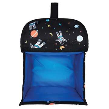 PackIt Freezable Lunch Sack, Spaceman, Built with EcoFreeze Technology, Foldable, Reusable, Fold Clo...