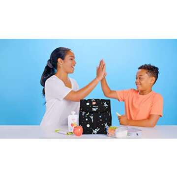 PackIt Freezable Lunch Sack, Spaceman, Built with EcoFreeze Technology, Foldable, Reusable, Fold Closure, Perfect for Fresh Meals On the Go