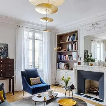 RYB HOME 4 Panels White Sheer Curtains, Extra Long Voile Sheer Drapes Airy & Breathable, Light Filtering for Large Window, Sliding Glass Door, Backdrop, W 54 x L 96 inch Each Panel, 4 Panels