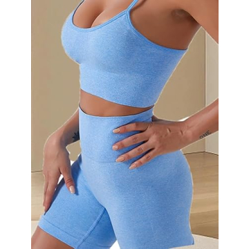Stylish HANERDUN Women's Yoga Gym Set for Activewear
