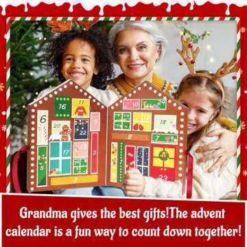 Makeup Advent Calendar 2024, 24 Days Christmas Gift Makeup Sets For Women, UCANBE 2024-2025 Xmas Countdown Calendar Full Makeup Kits Beauty Makeup & Cosmetic For Teens, Girls Gift