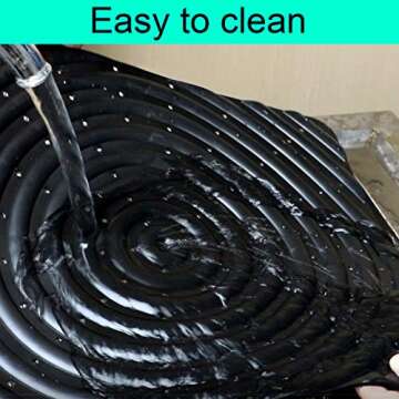 DenForste 6 Pack Washable Nesting Pads Chicken Nesting Boxes Chicken Bedding for Chicken Coop, 13 x 12 inch