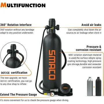 SMACO S700 Scuba Tank