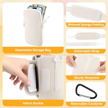 Herseme Water Bottle Carrier for Stanley 40oz Tumbler