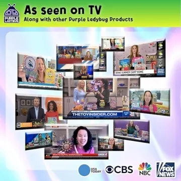 PURPLE LADYBUG Scratch Art Mini Notes for Creative Kids