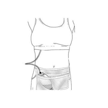 KILI Medical Drain Carrier Pouch - Post Surgery Mesh Drain Holder for Shower or Bath - For Any Surgery That Requires a Drain such as Mastectomy, Augmetation, Ostomy, Tummy Tuck