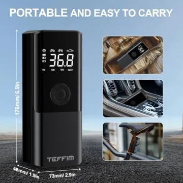 150PSI Portable Air Compressor with 20000mAh Battery