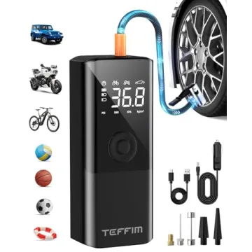 150PSI Portable Air Compressor with 20000mAh Battery