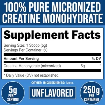 Bucked Up Creatine Monohydrate 250g for Enhanced Performance