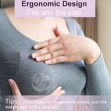 Boboduck Silver Nursing Cups for Breastfeeding Relief