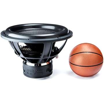 Harmony Audio HA-ML182 Monolith 18" Car Stereo Competition SPL Sub 3500W Dual 2 Ohm Subwoofer