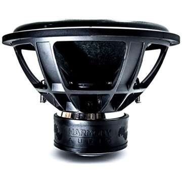 Harmony Audio HA-ML182 Monolith 18" Car Stereo Competition SPL Sub 3500W Dual 2 Ohm Subwoofer