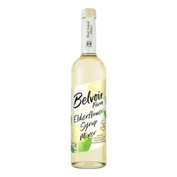Belvoir Elderflower Syrup Natural Mixer 500ml Pack of 2