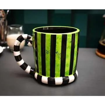 Beetlejuice 3D Ceramic Mug for Fans - 24 Ounces