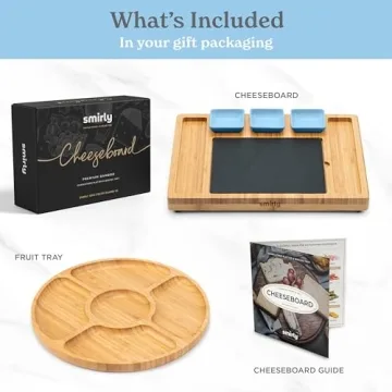 SMIRLY Charcuterie Board Set for Unique Gifts