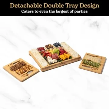 SMIRLY Charcuterie Board Set for Unique Gifts