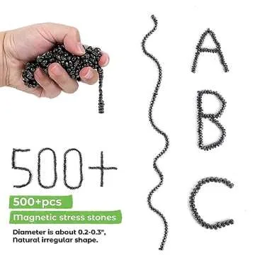 1100pcs Ferrite Putty, Fidget Toys, Fidget Toys Adults, Desk Fidgets Toys for Office Stress/Anxiety Relief ,Adults Gifts