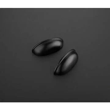 Ravinte 3 Pack 3" Drawer Pulls - Flat Black Kitchen Cabinet Hardware