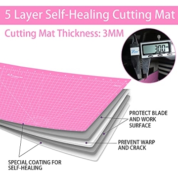 Headley Tools 18x12 Self-Healing Cutting Mat A3 Crafts