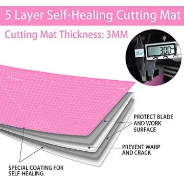 Headley Tools 18x12 Self-Healing Cutting Mat A3 Crafts