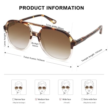 Buy SOJOS Retro Polarized Aviator Sunglasses for Stylish Protection