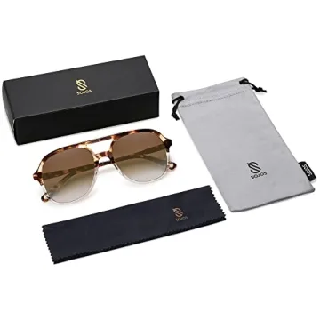Buy SOJOS Retro Polarized Aviator Sunglasses for Stylish Protection