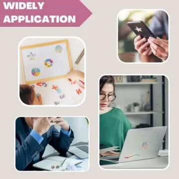 50 Pcs Textured Anxiety Sensory Stickers, Breathing Feature Calm Strips for Anxiety and Stress, Reusable Fidget Stickers for Adults and Kids