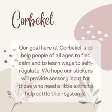 50 Pcs Textured Anxiety Sensory Stickers, Breathing Feature Calm Strips for Anxiety and Stress, Reusable Fidget Stickers for Adults and Kids