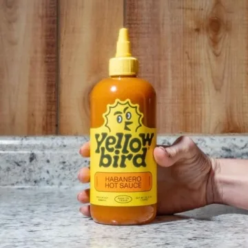 Yellowbird Habanero Hot Sauce - Fruity & Flavorful Vegan Condiment