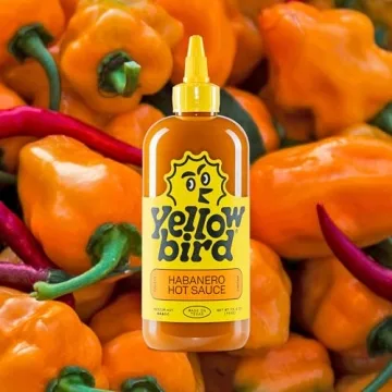 Yellowbird Habanero Hot Sauce - Fruity & Flavorful Vegan Condiment