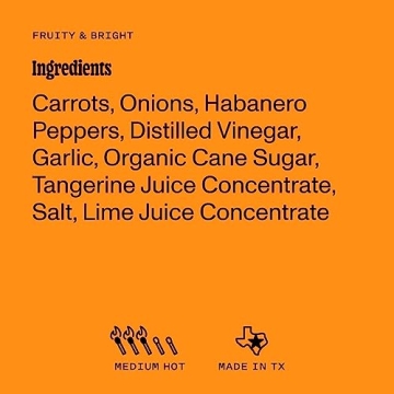 Yellowbird Habanero Hot Sauce - Fruity & Flavorful Vegan Condiment