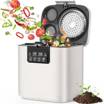 Electric Kitchen Composter - 4L Capacity Smart Compost Machine with Odor Control