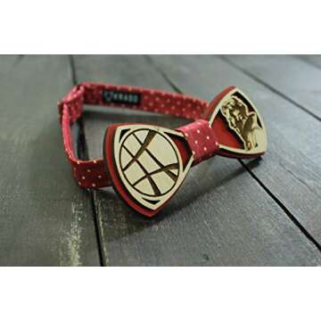 Marvel Wooden Bow Tie - Pre-tied & Unique Bowties for All