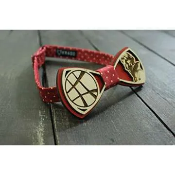 Marvel Wooden Bow Tie - Pre-tied & Unique Bowties for All