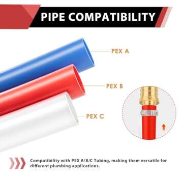 Reliable EFIELD Pex Crimp Fittings for Plumbing Use