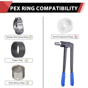 Reliable EFIELD Pex Crimp Fittings for Plumbing Use