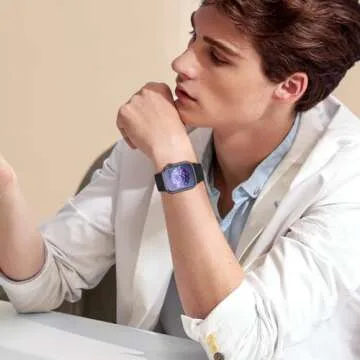 Stylish 6 Pack Braided Apple Watch Bands for All Sizes